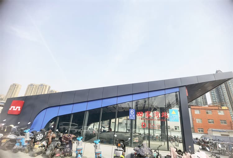 西安地鐵6號(hào)線鋁單板裝飾